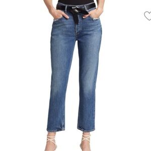 Agolde Indigo Straight Leg Jeans